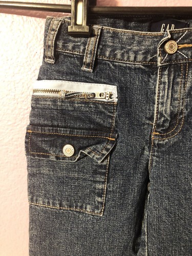 Gap Vintage Denim Jeans Zipper boy/girl size 5 - Picture 3 of 6
