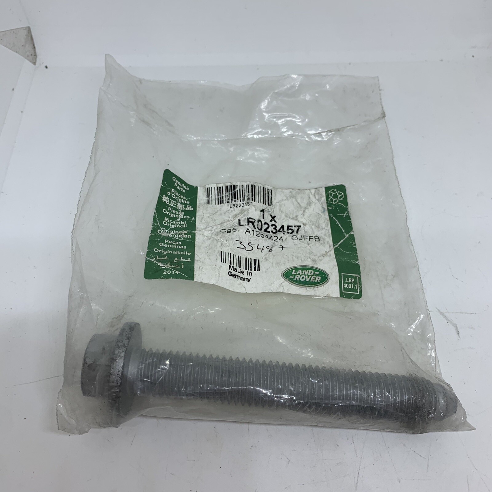 Land Rover Genuine Hex Head M14 X 90mm Bolt LR023457 for sale  
