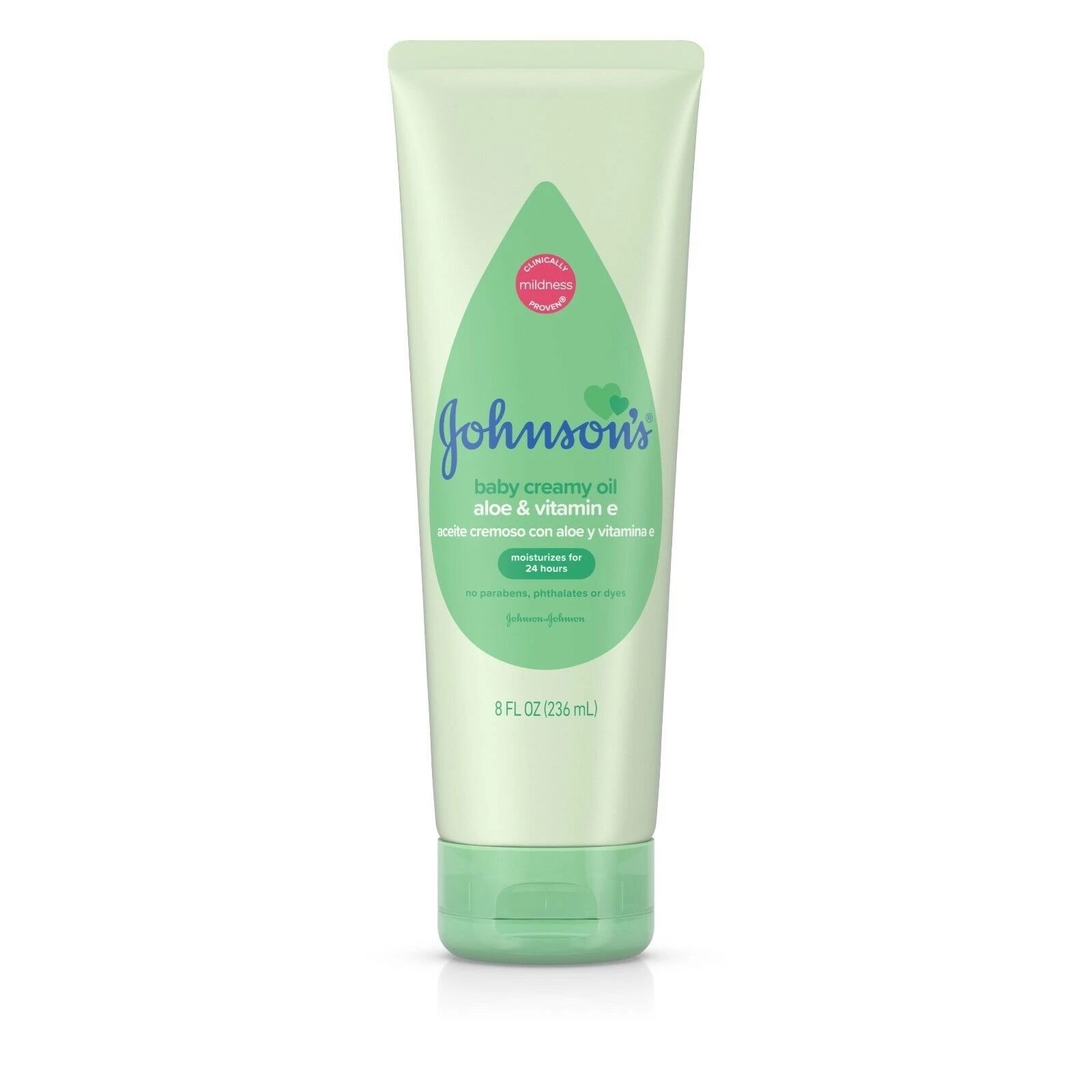 Johnson’s Creamy Oil Aloe Vera Vitamin E Moisturizing Baby Body Lotion 8 FL OZ
Opens in a new window