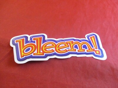 Bleem! PC Computer Sega Dreamcast Playstation 1 PS1 E3 Promo Sticker *NEW*
