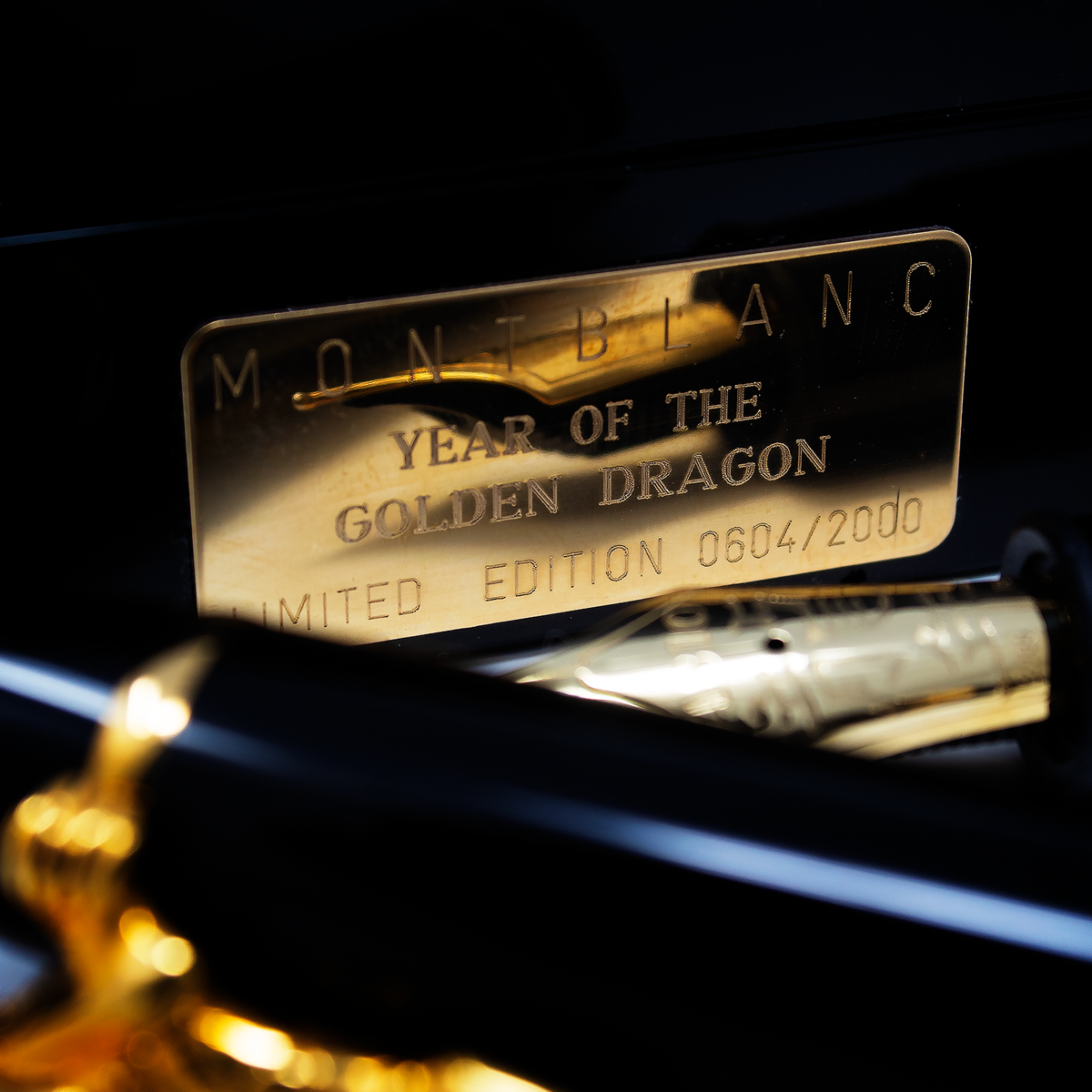 Montblanc Year of the Golden Dragon 2000 Fountain Pen #604 | eBay