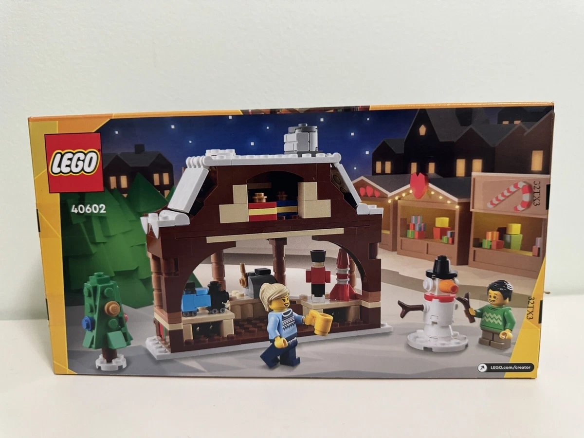 LEGO 40602 Creator Winter Market Stall 2023 Black Friday GWP Limited  Edition | eBay