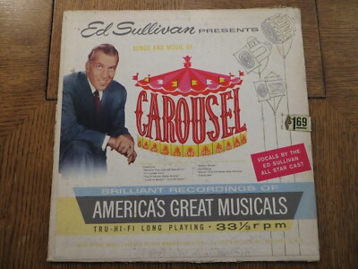 Ed Sullivan Presents Songs And Music Of Carousel - 1959 - ES11 Vinyl LP G+/F