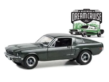 1968 Ford Mustang GT Fastback - Green 1:64 Scale Model Car - Greenlight 37280E