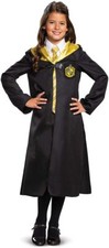 Hufflepuff Robe Classic Harry Potter Wizard Fancy Dress Halloween Child Costume