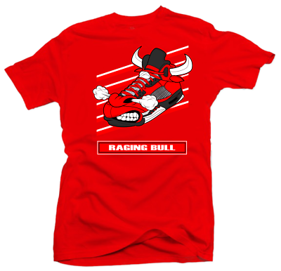 jordan retro 5 raging bull shirt