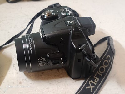 Nikon COOLPIX Performance COOLPIX P520 … Nikon COOLPIX P520 Digital Camera Black GPS 42x Optical Zoom w