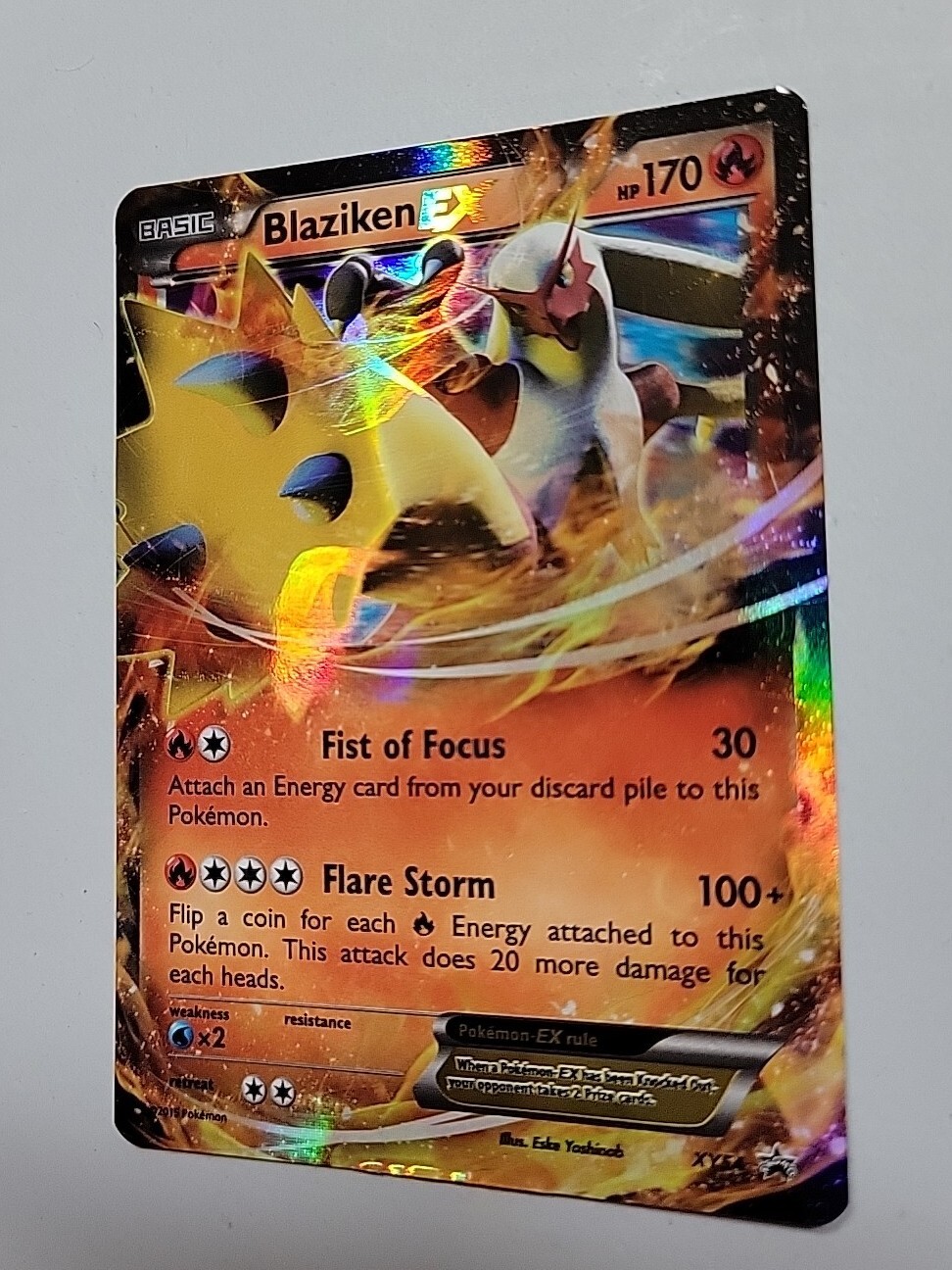 Blaziken EX - XY54 - Pokemon Promo XY Ultra Rare Card NM/LP