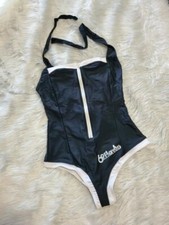 One Piece Swimsuit with Zipper - Small