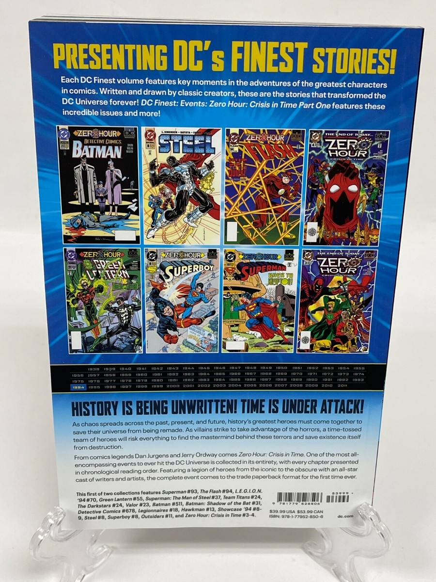 DC Finest Collection Events: Zero Hour Part One 1 Crisis in Time