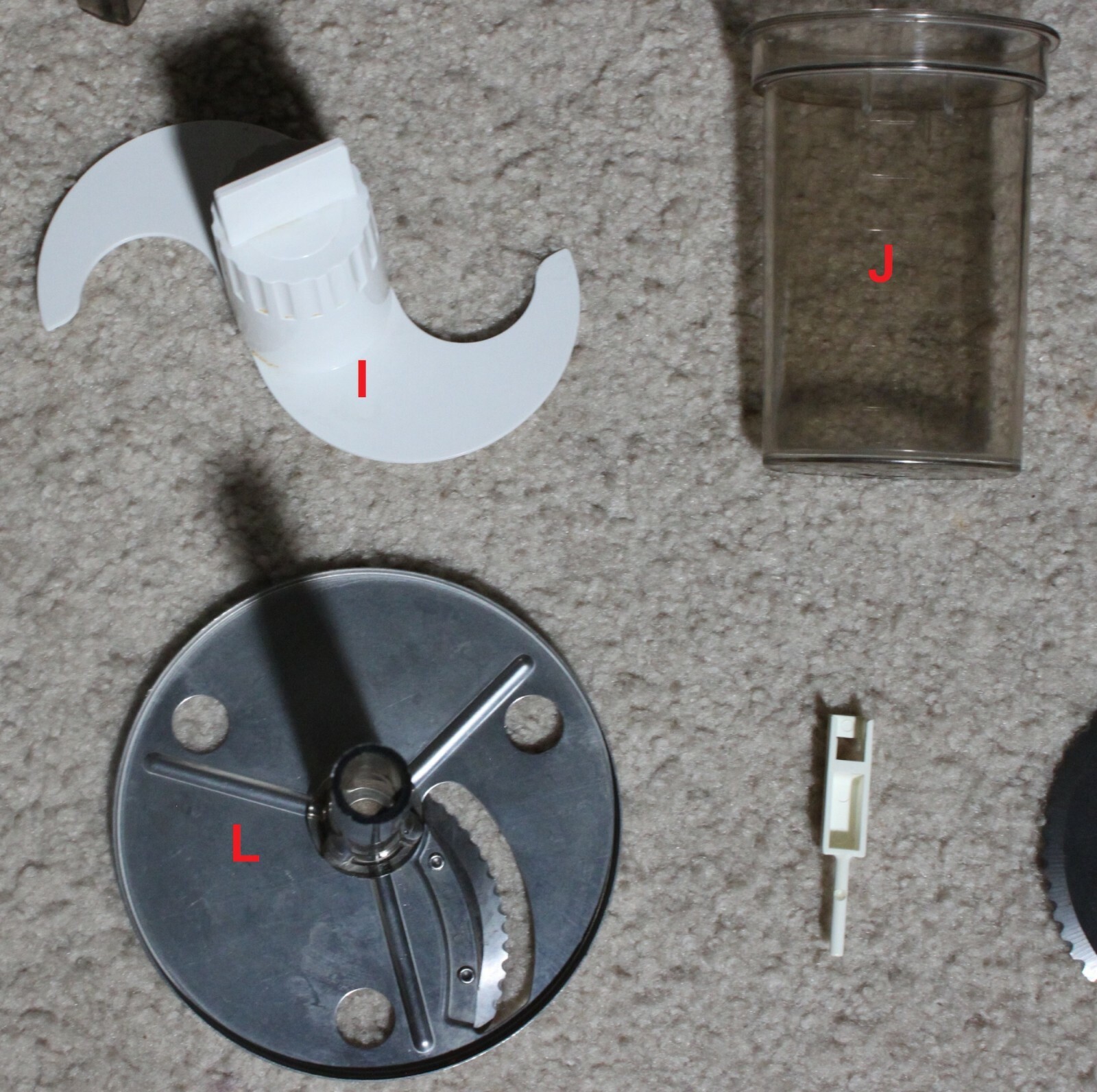 Sunbeam Le Chef Food Processor Catalog No 1411 "REPLACEMENT PARTS" eBay