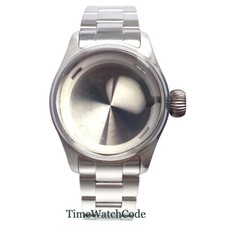 Fit NH34 NH35 NH36 NH38 Pilot Diving Watch Case 39mm Sappire Crystal Waterproof