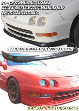 Fits 94-97 Acura Integra 2/4dr ITR TR-Style Front Bumper Lip (Urethane)