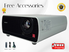 Sony VPL-EW130 3LCD Projector for Corporate Use 3000 Lumens WXGA 2160p w/Bundle