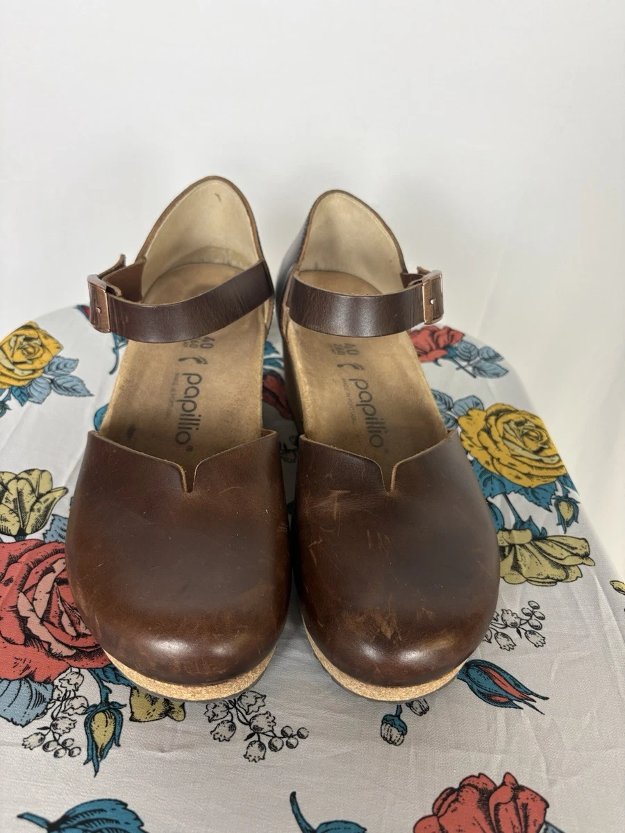 Birkenstock Mary Jane Leather Upper Comfort Shoes for Women for