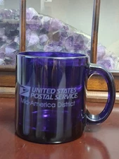 United States Postal Service Mug Cobalt Blue