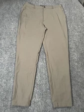 Cuts Pants Mens XL Taupe Drawstring Stretch Athletic Jogger Modern Fit Khaki