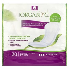 Bladder Control Pads, Moderate, 20 Pads