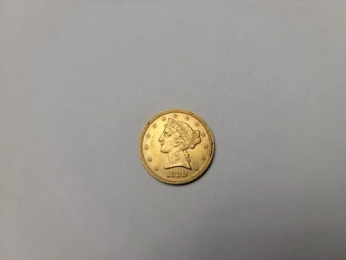 1880-P Liberty Half Eagle — photo from the most recent tracked eBay sale