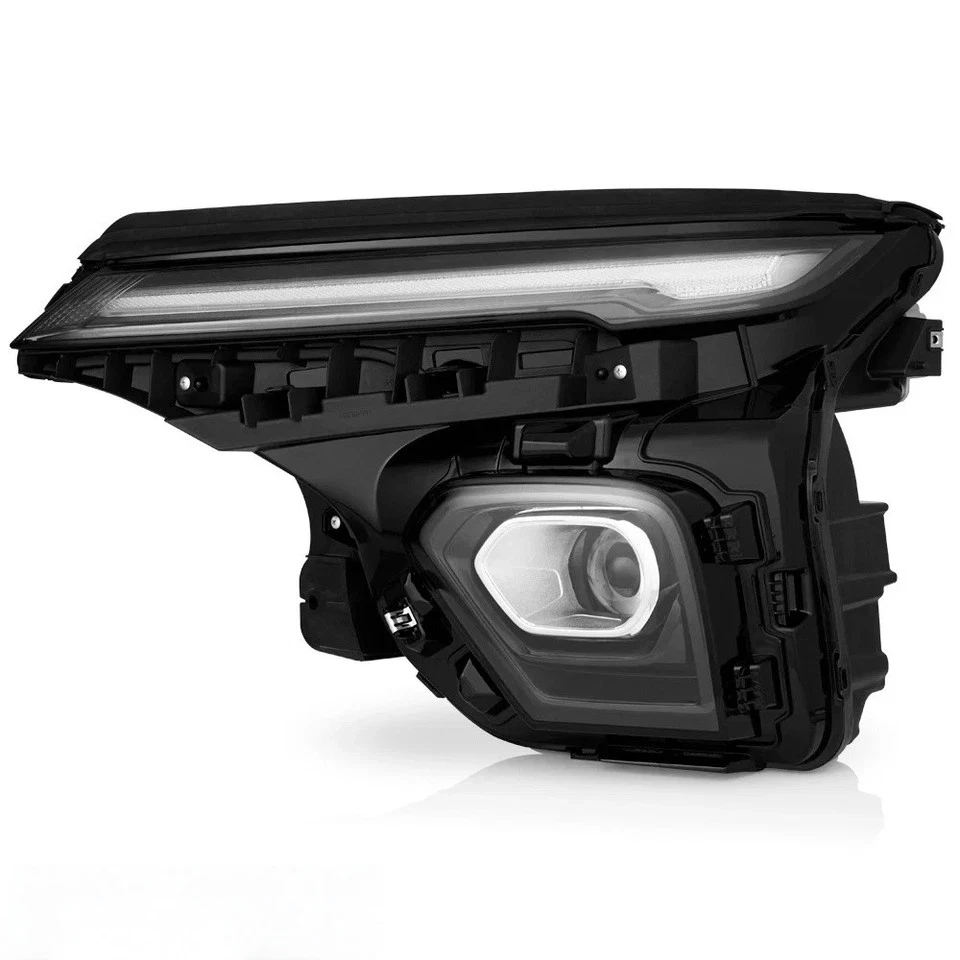 Full LED Headlight For 2024 2025 Chevy Trailblazer Black Projector Driver Side - Image 3 of 4