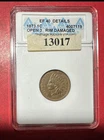 1873 US Indian Head Cent! XF 40 Details! ANACS Certified! SHARP! Old US Coin!