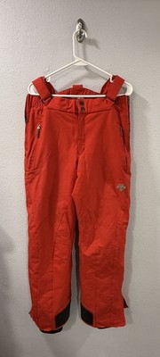 DESCENTE Men s Sz 34/M Red Ski Snow Pants Slim Fit Motion 3D
