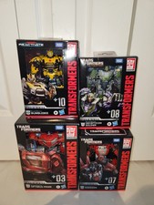 Optimus Prime Bumblebee Sideswipe Decepticon Soldier Gamer Studio Transformers