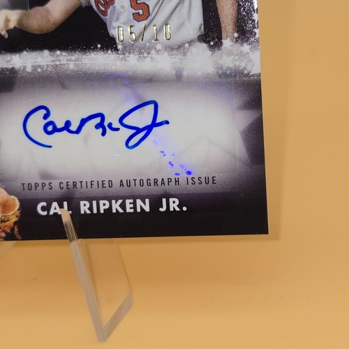 2024 Topps Series One BROOKS ROBINSON & CAL RIPKEN JR 5/10 Dual Auto Orioles - Picture 4 of 7