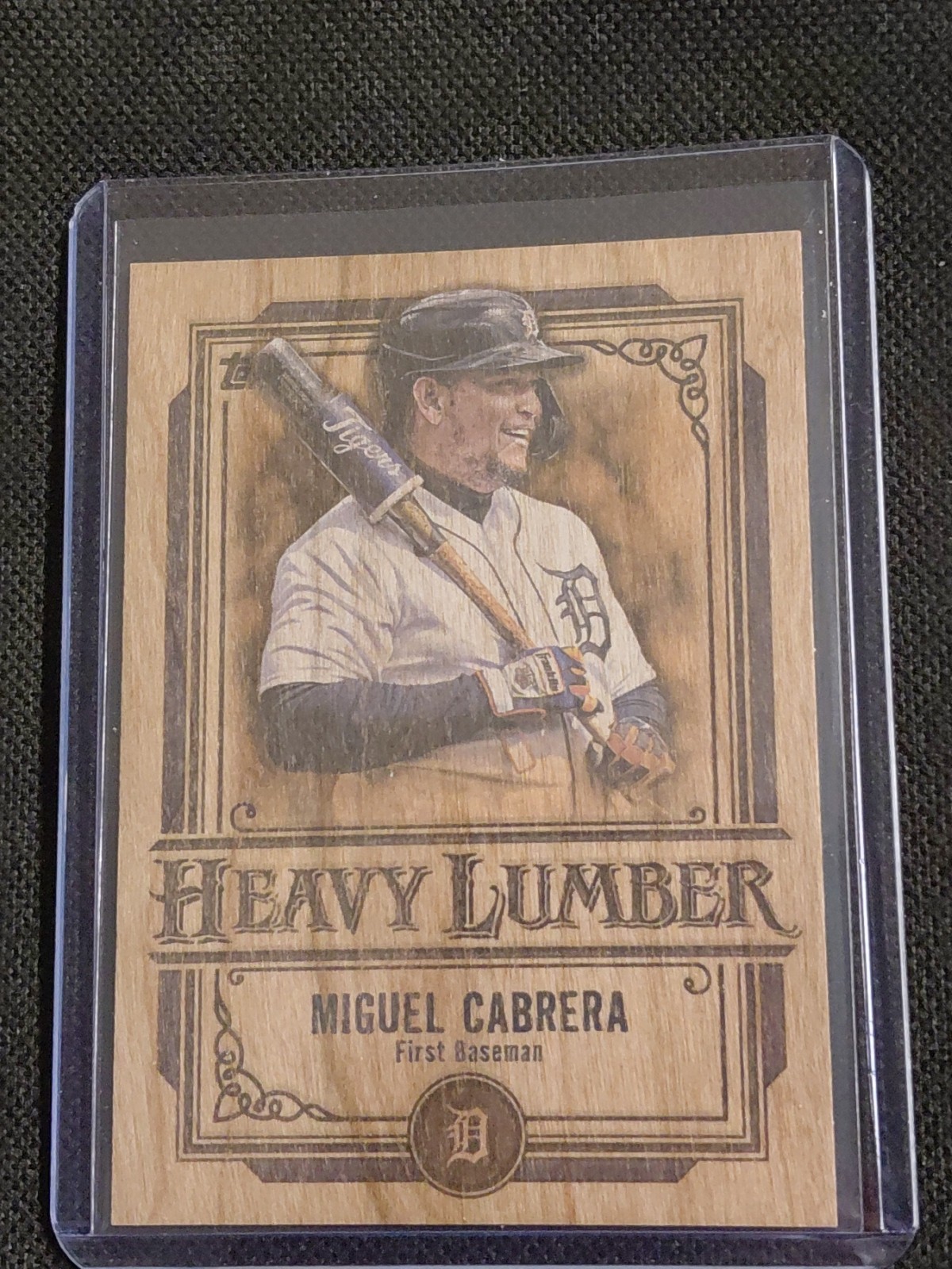 2025 Topps Update Heavy Lumber Miguel Cabrera SSP Case Hit Insert # HL-53 Tigers