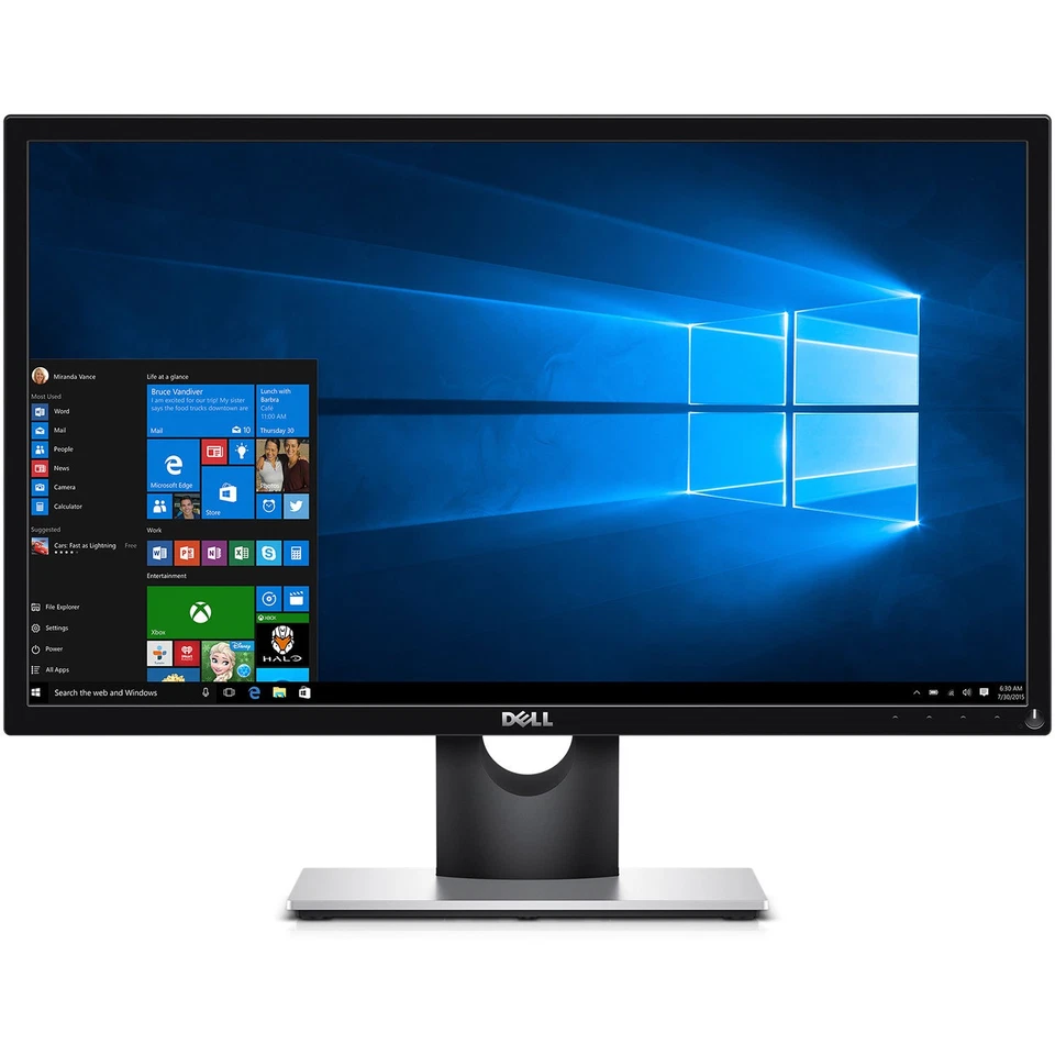Dell SE2417HGX 23.6" FHD LED Monitor 1 ms GtG response time | HDMI 1.4 | VGA