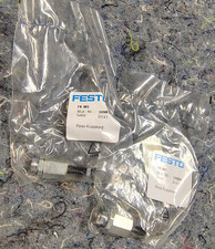 (2) Festo FK-M5 Self-Aligning Rod Coupler Pneumatic Cylinder Accessory Set of 2