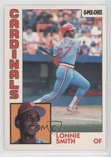 1984 O-Pee-Chee Lonnie Smith #113 0j0