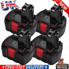 4X  14.4V 4.8Ah 14.4V Battery for Bosch BAT038 BAT040 BAT041 BAT140 BAT159 GDR