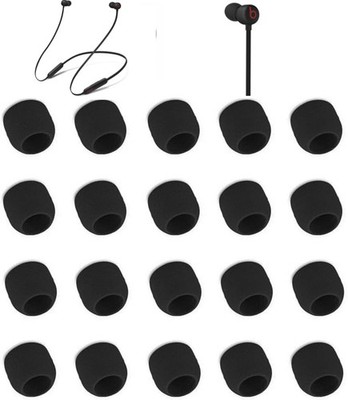 Zotech Replacement Earbud Tips for Beats Flex Earbuds, 10 Pairs Extra Black