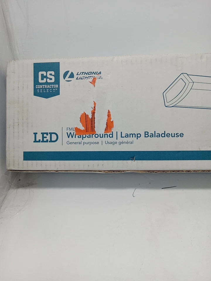 Contractor Electric 2' 120-Volt 1900 Lumens Integrated LED Wraparound Light NEW - Image 2 of 4