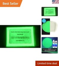Glow in The Dark Powder, Neutral Green - 12g for Creative Art Projects