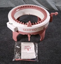 Sentro 48 Needle Knitting Machine with Row Counter and Plain/Tube Weave Key