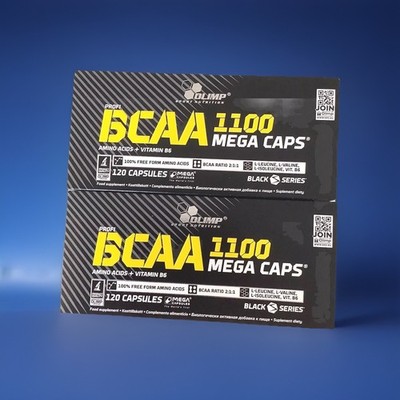 (87,57 /kg)Olimp - BCAA 1100 Mega Caps 2x120 Kapseln BCAA Aminosäuren