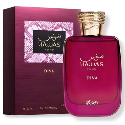 Rasasi Hawas Diva for Her Eau de Parfum 100ml (3.38 oz)