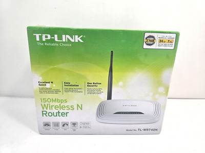 TP-Link TL-WR740N 150 Mbps 4-Port 10/100 Wireless N Router NEW & SEALED