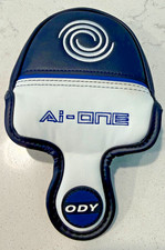 Odyssey golf Ai ONE Mallet putter head cover men golf Excellent Condition