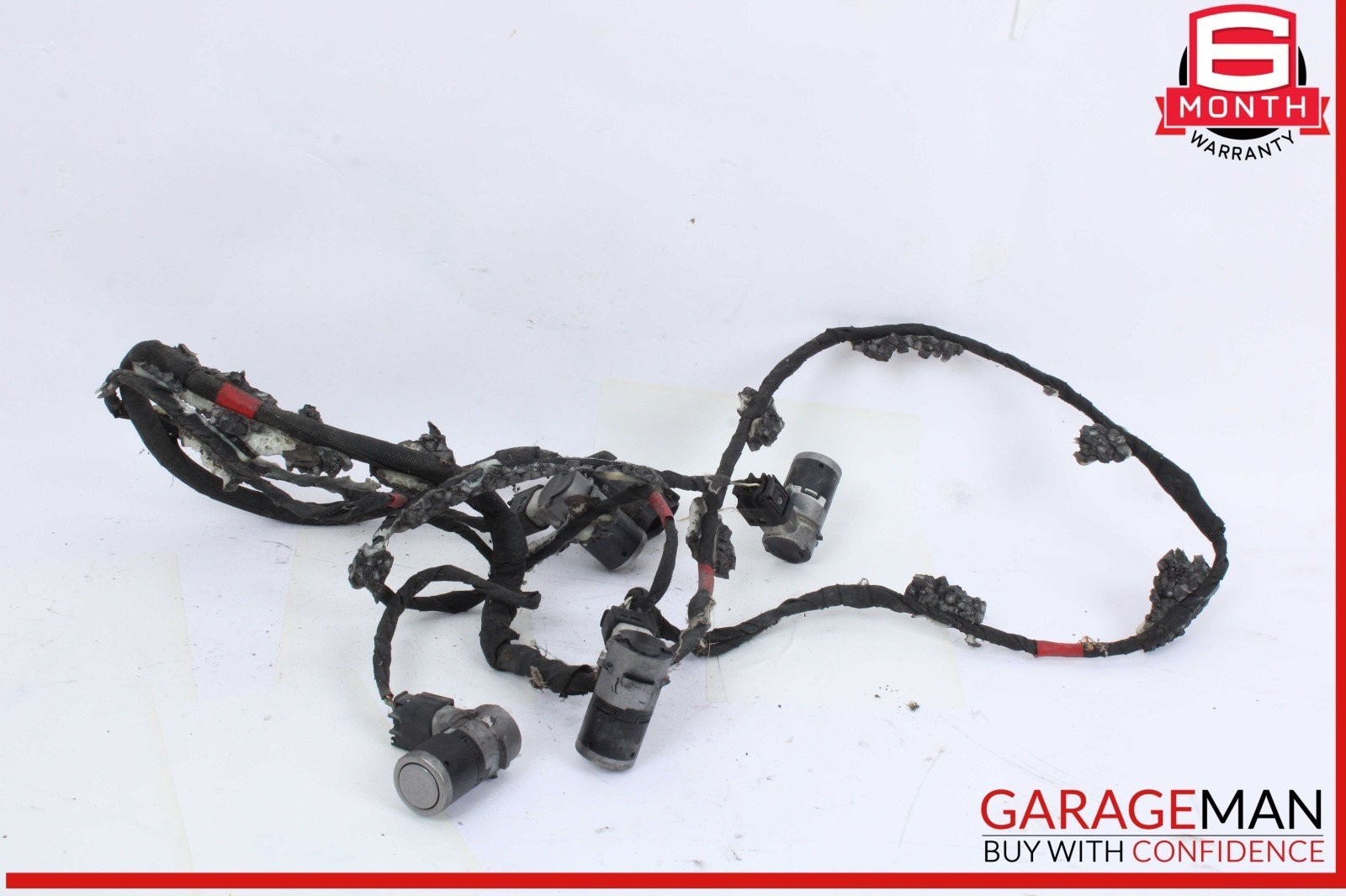 03-08 Maserati Quattroporte M139 Rear Bumper Parking Sensor Wiring Harness OEM