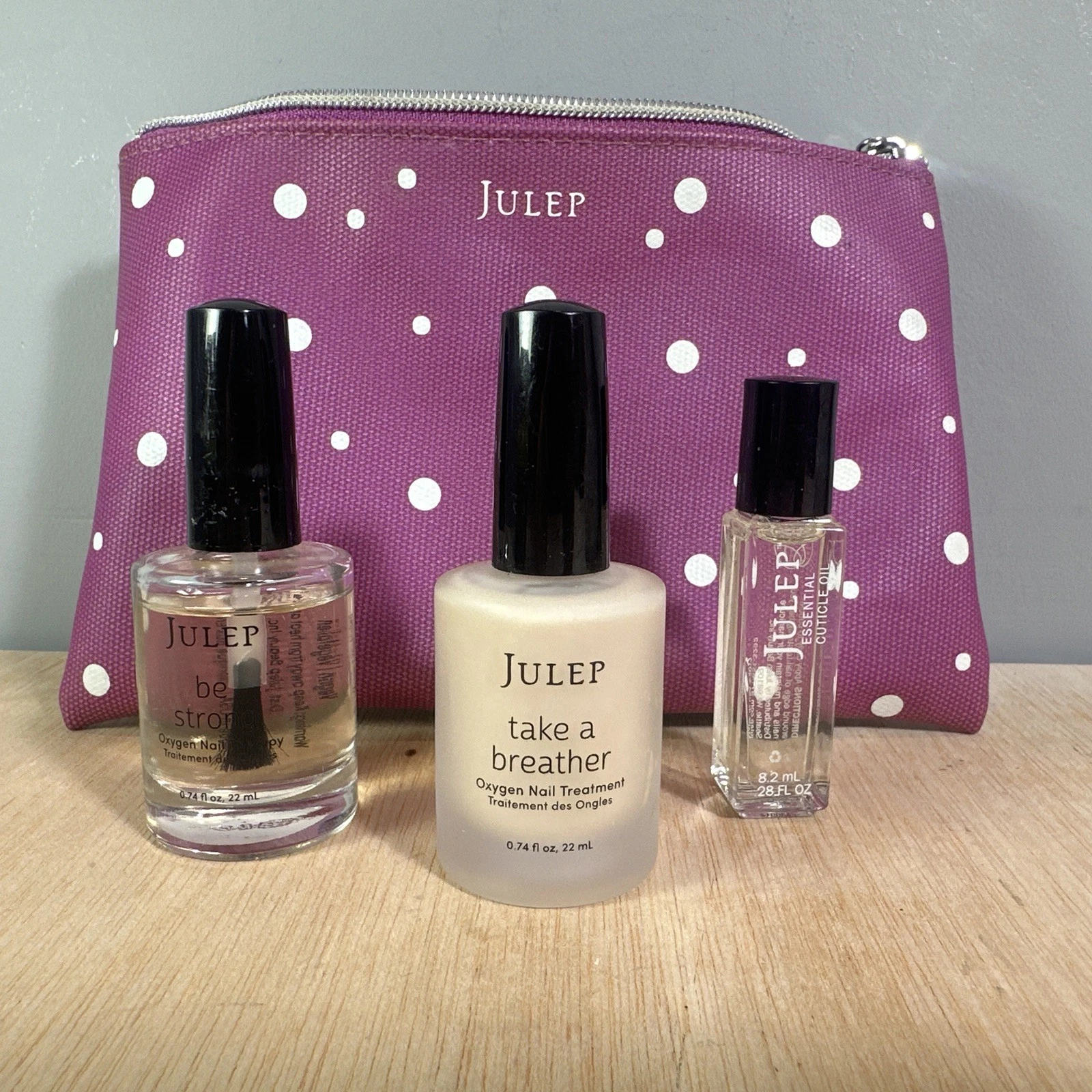 Julep Take A Breather Oxygen Nail Treatment Sheer Ivory Cuticle Oil Be Strong