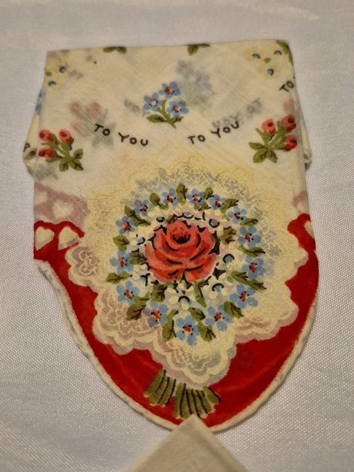 BONITO Pañuelo Diseño Floral Lote de 6 Estilos Diferentes ~ DE COLECCIÓN Foto 2 de 4