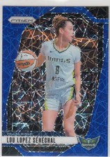 2024 Prizm WNBA Parallel Blue Velocity LOU LOPEZ SENECHAL #121 Wings