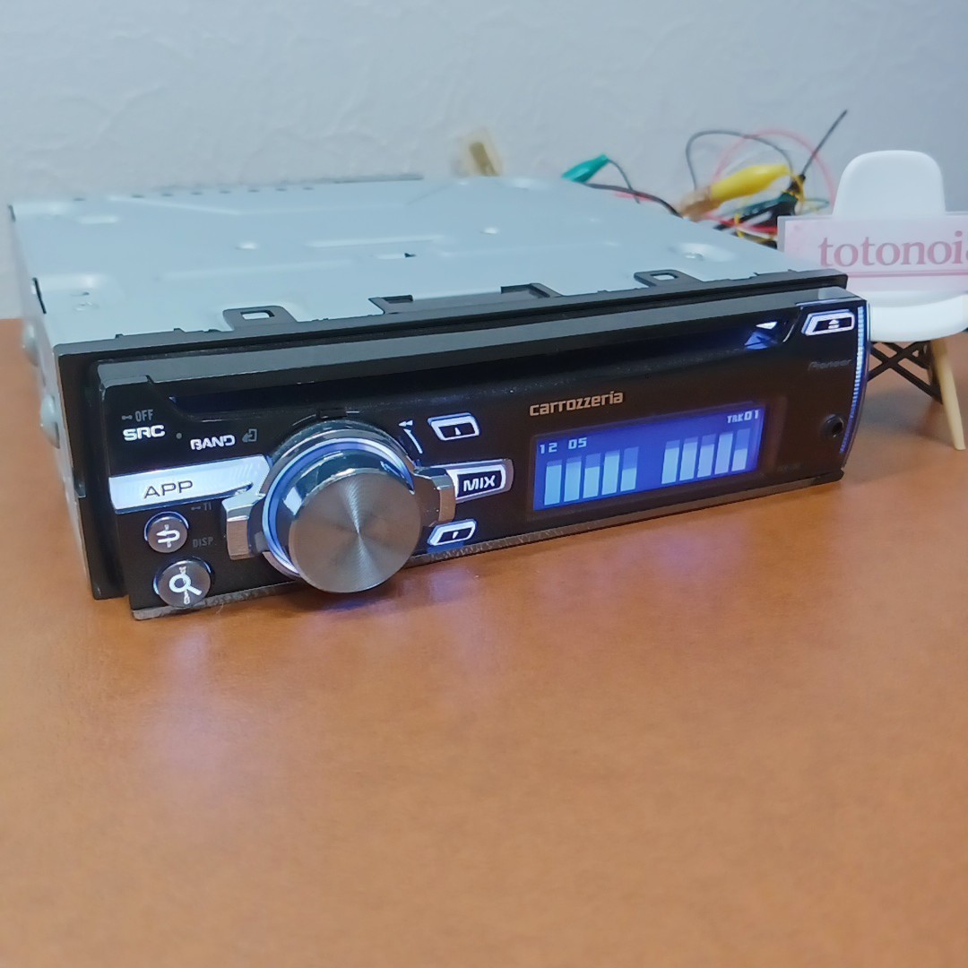 Pioneer Carrozzeria DEH-790 1DIN Car Audio CD USB AUX Used Tested