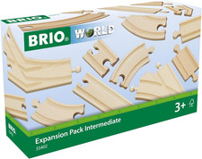 Pack Expansion Tren Madera 16 Piezas BRIO Conmutadores FSC Expandir Sistemas 3
