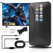 Indoor HDTV Antenna for Smart TV, 2025 Upgraded Digital Antenna, Supports 4K ...