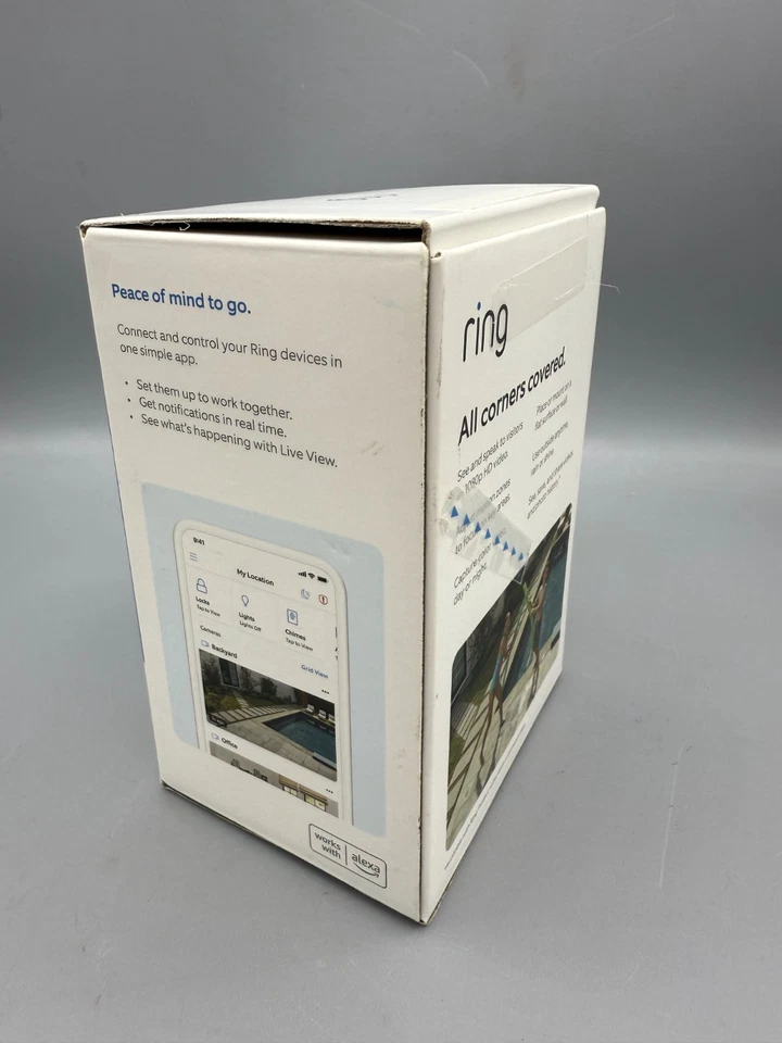 Ring Stick Up Cam Battery Wireless Indoor Outdoor Smart HD Security Camera - Image 2 of 4