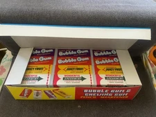 VTG NOS Bubble & Chewing Gum Pencil Sharpeners Store Display Box Lot Of 36